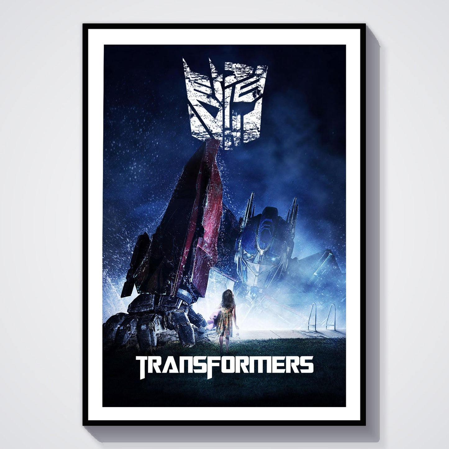 Flex Designs Poster Transformers 8 x 10" Home Goods - Movie 2007 Movie Poster