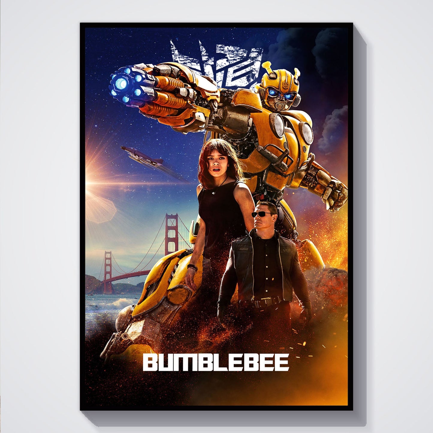 Flex Designs Poster Bumblebee 5 x 7" Home Goods - Movie 2018 Movie Poster