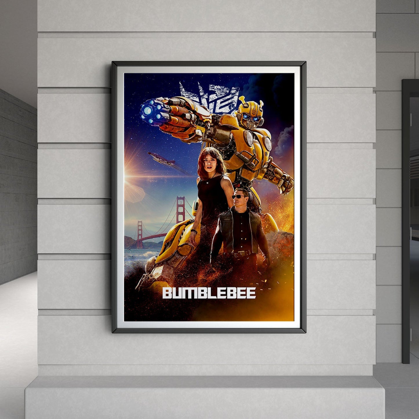 Flex Designs Poster Bumblebee 8 x 10" Home Goods - Movie 2018 Movie Poster