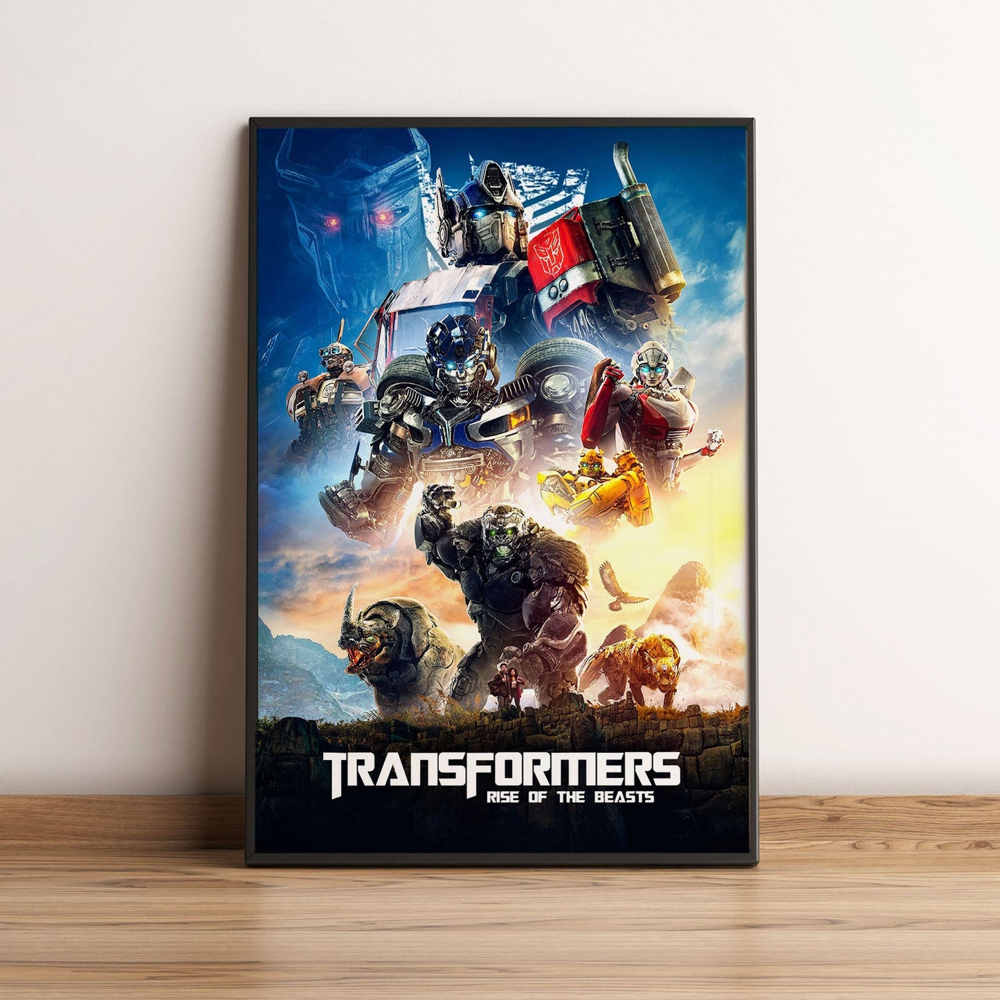 Flex Designs Poster Transformers Rise of the Beasts 5 x 7" Home Goods - Movie 2023 Movie Poster
