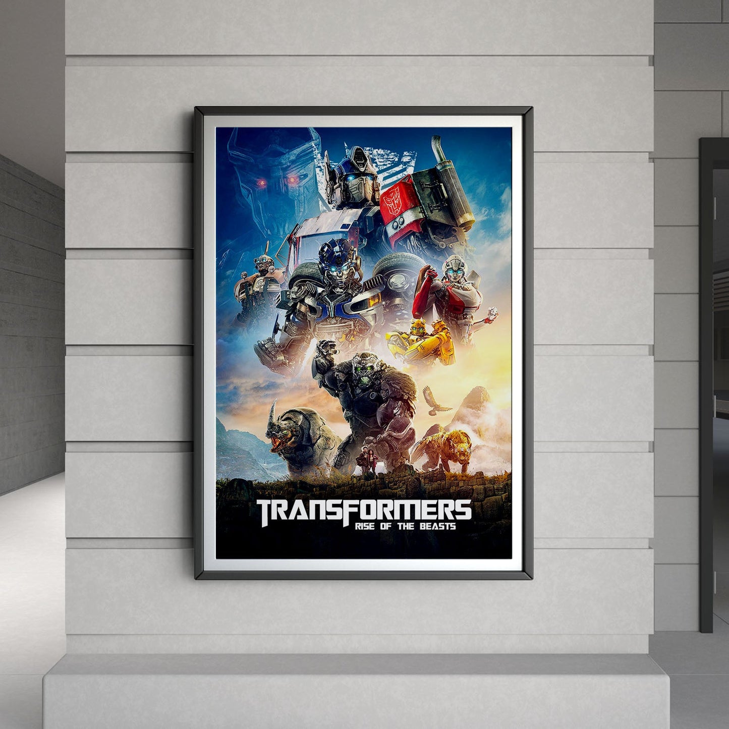 Flex Designs Poster Transformers Rise of the Beasts 8 x 10" Home Goods - Movie 2023 Movie Poster