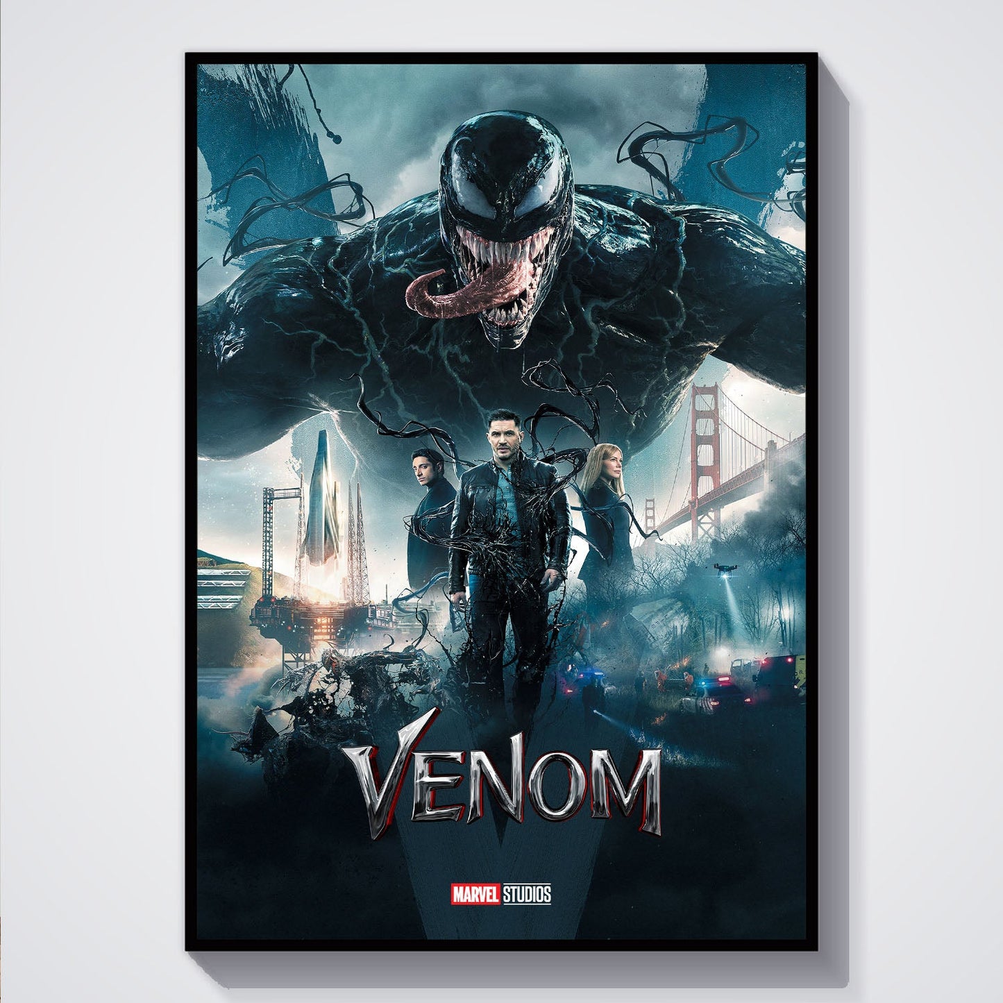 Flex Designs Poster Venom 5 x 7" Home Goods - Movie 2018 Movie Poster