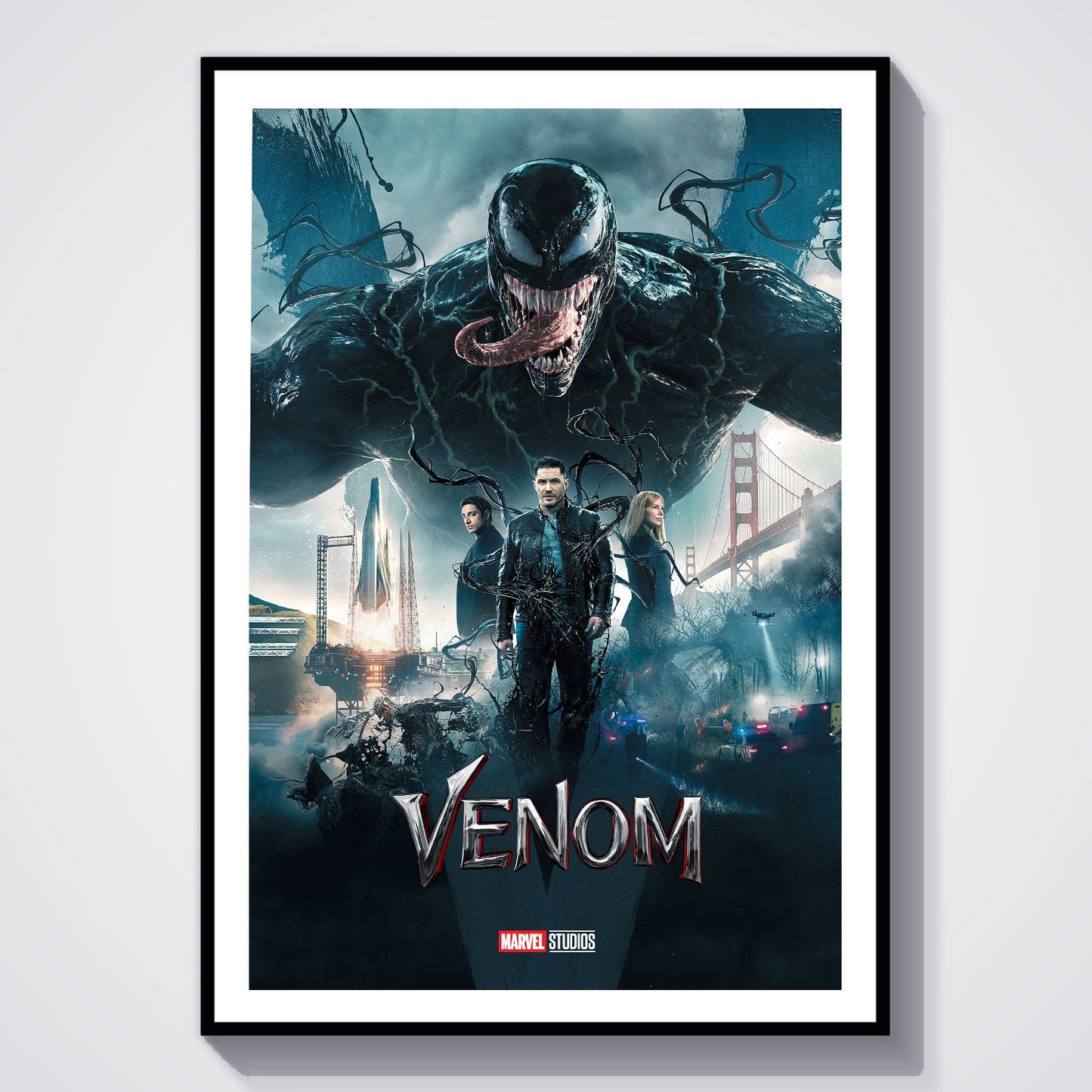 Flex Designs Poster Venom 8 x 10" Home Goods - Movie 2018 Movie Poster