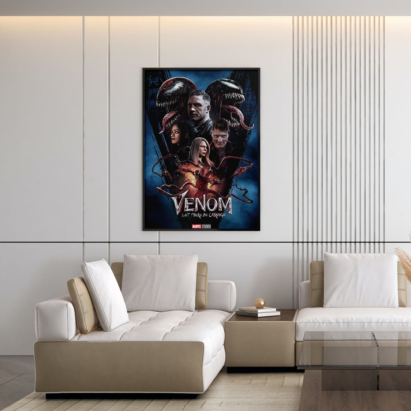 Flex Designs Poster Venom Let There Be Carnage 5 x 7" Home Goods - Movie 2021 Movie Poster