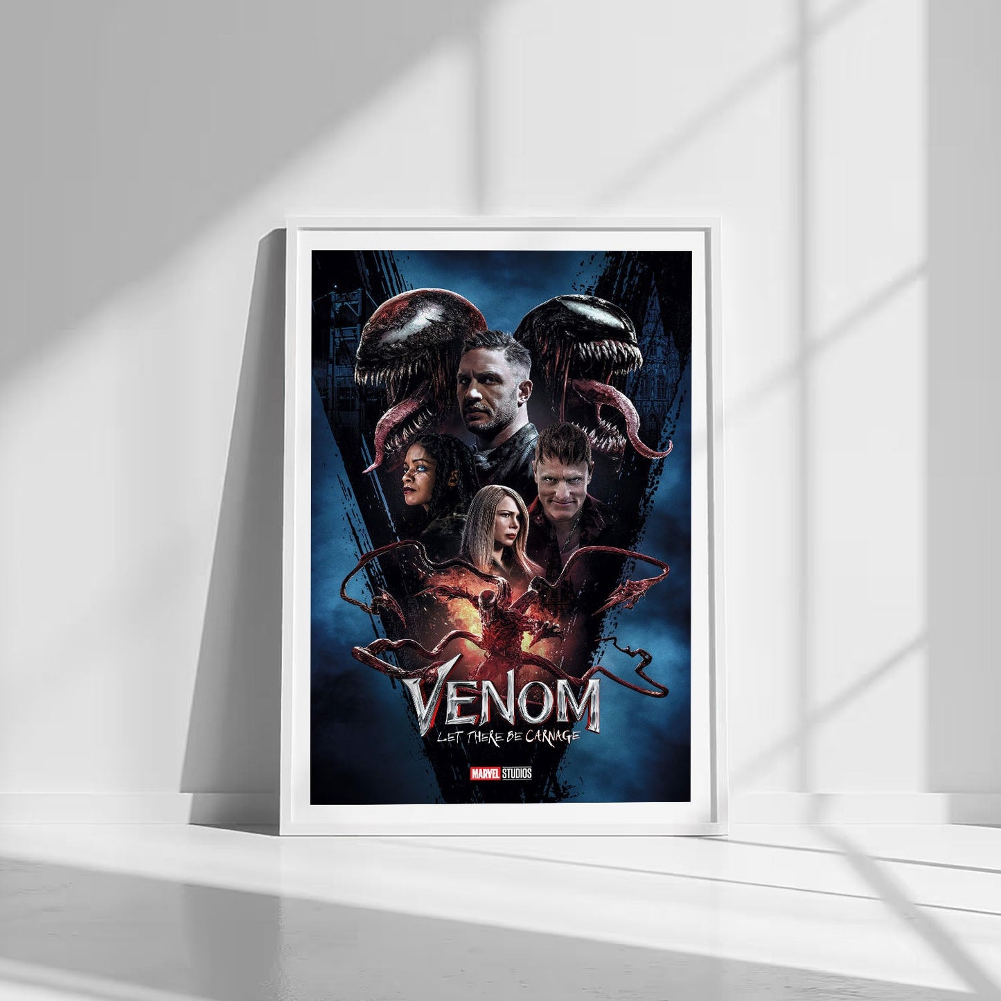 Flex Designs Poster Venom Let There Be Carnage 8 x 10" Home Goods - Movie 2021 Movie Poster