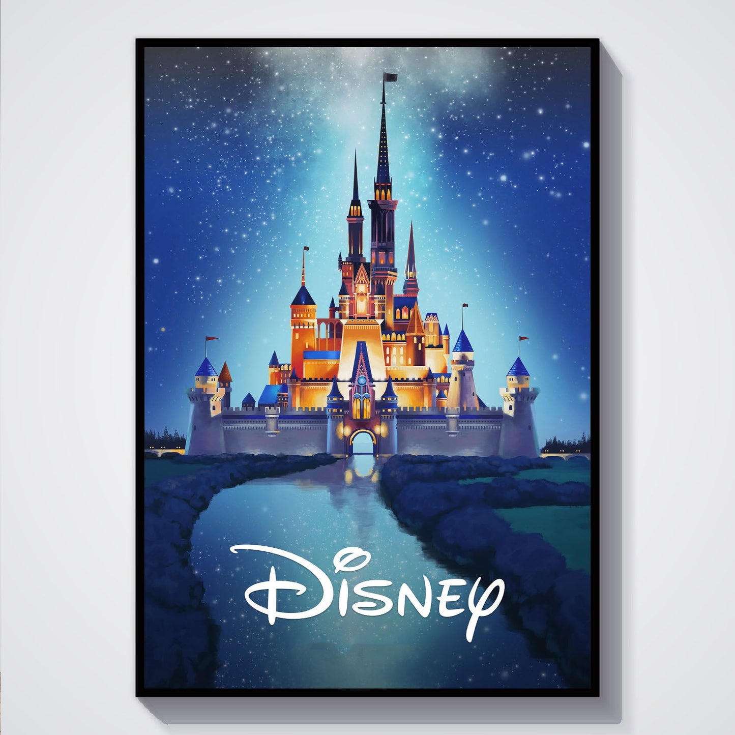 Flex Designs Poster Walt Disney Castle 5 x 7" Home Goods - Movie Movie Poster