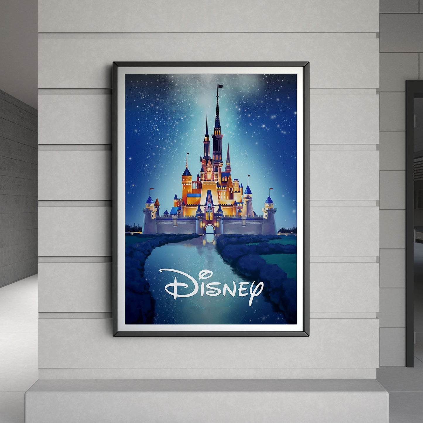 Flex Designs Poster Walt Disney Castle 8 x 10" Home Goods - Movie Movie Poster