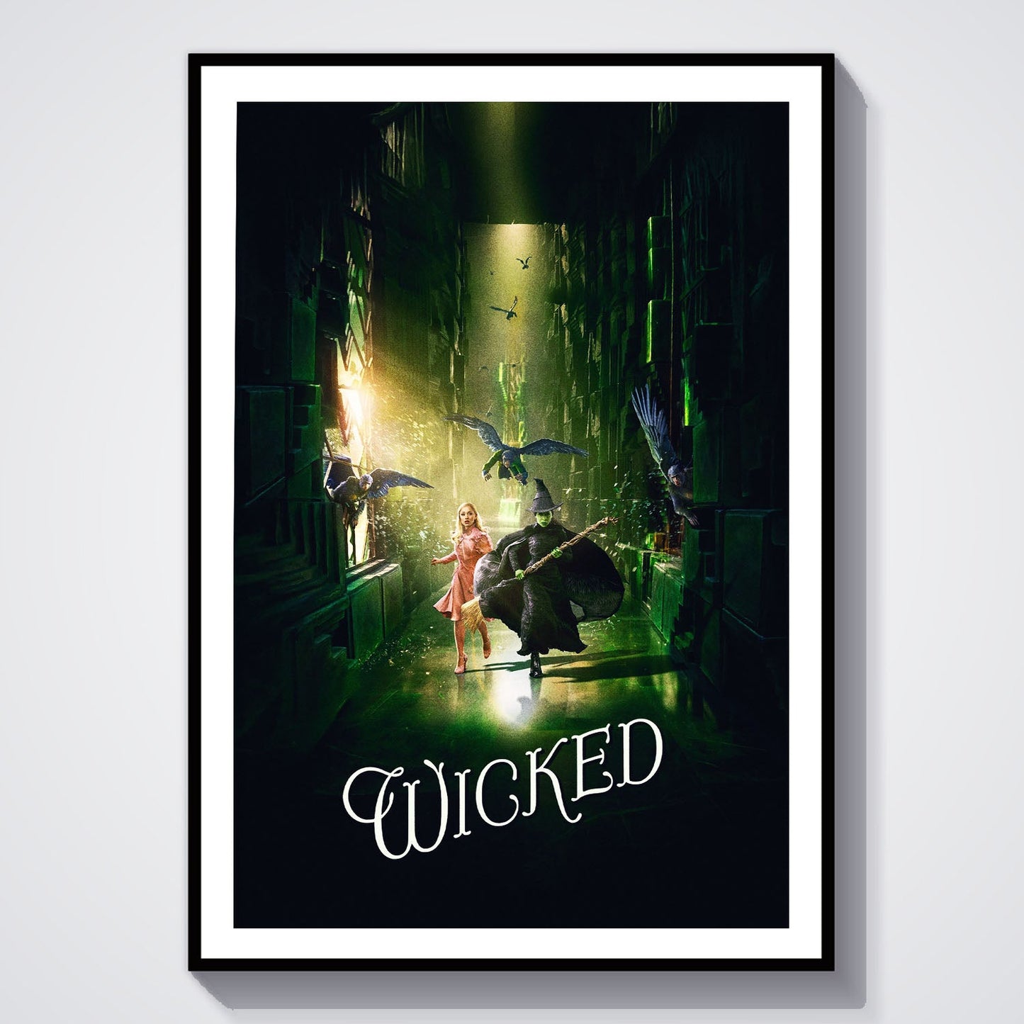 Flex Designs Poster Wicked Cinematic 8 x 10" Home Goods - Movie 2024 Movie Poster