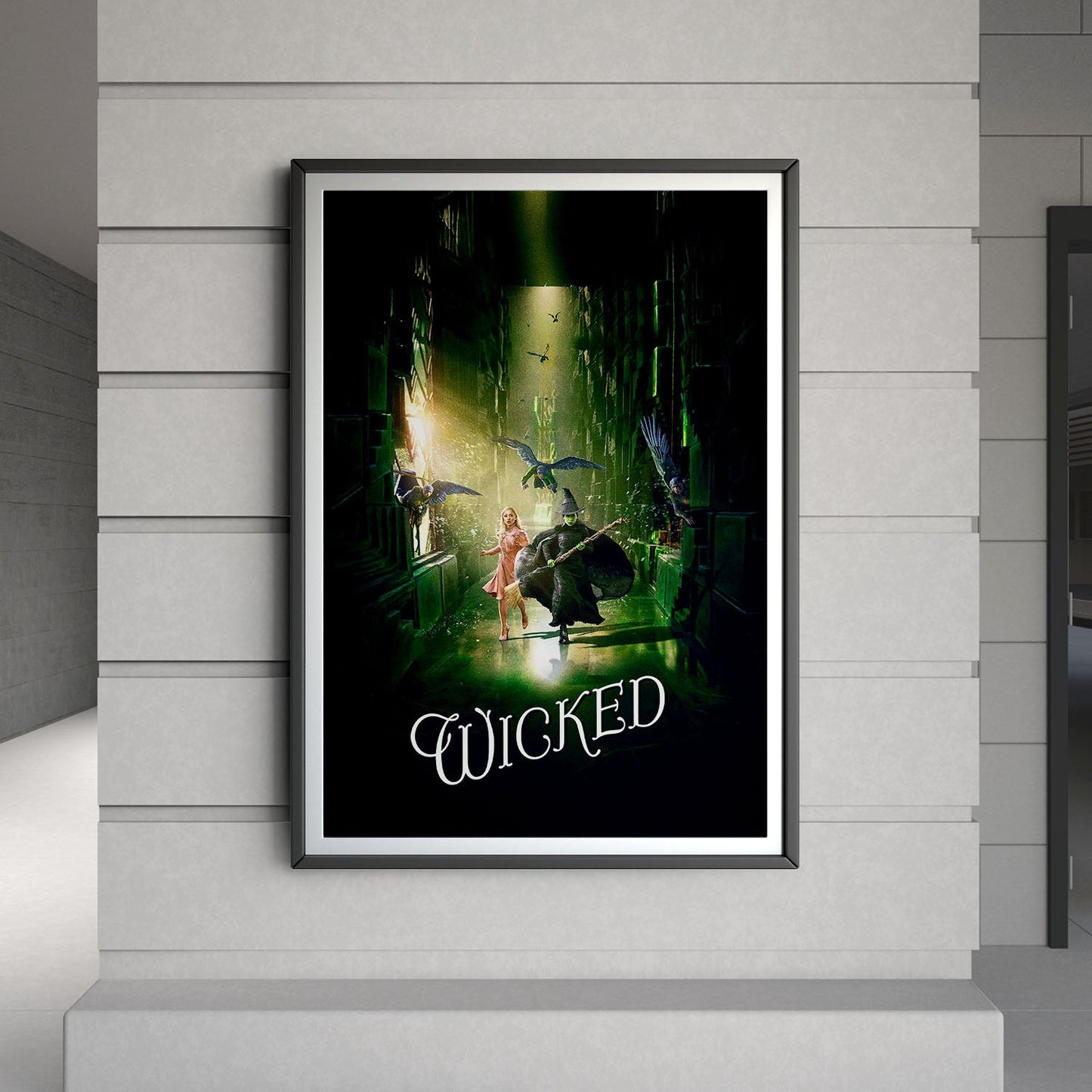 Flex Designs Poster Wicked Cinematic 8 x 10" Home Goods - Movie 2024 Movie Poster
