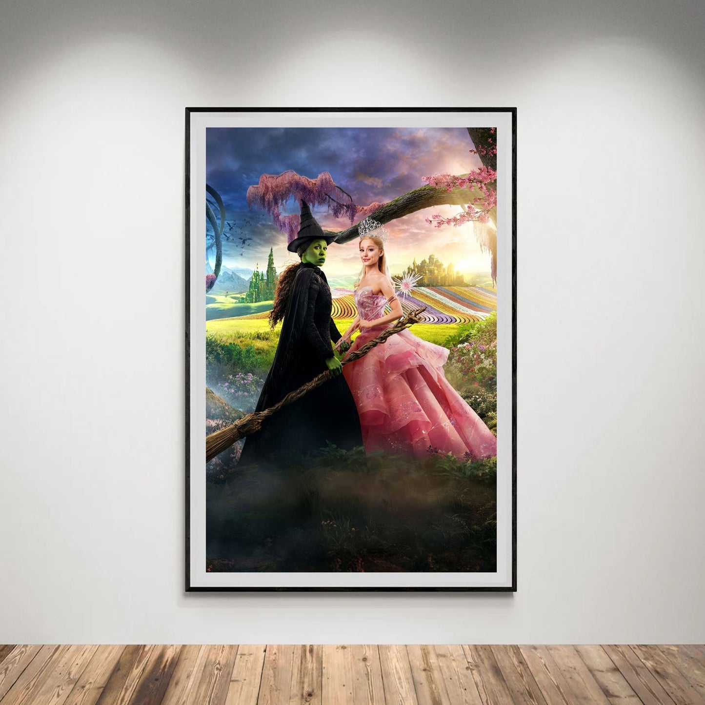 Flex Designs Poster Wicked Key Art 5 x 7" Home Goods - Movie 2024 Movie Poster