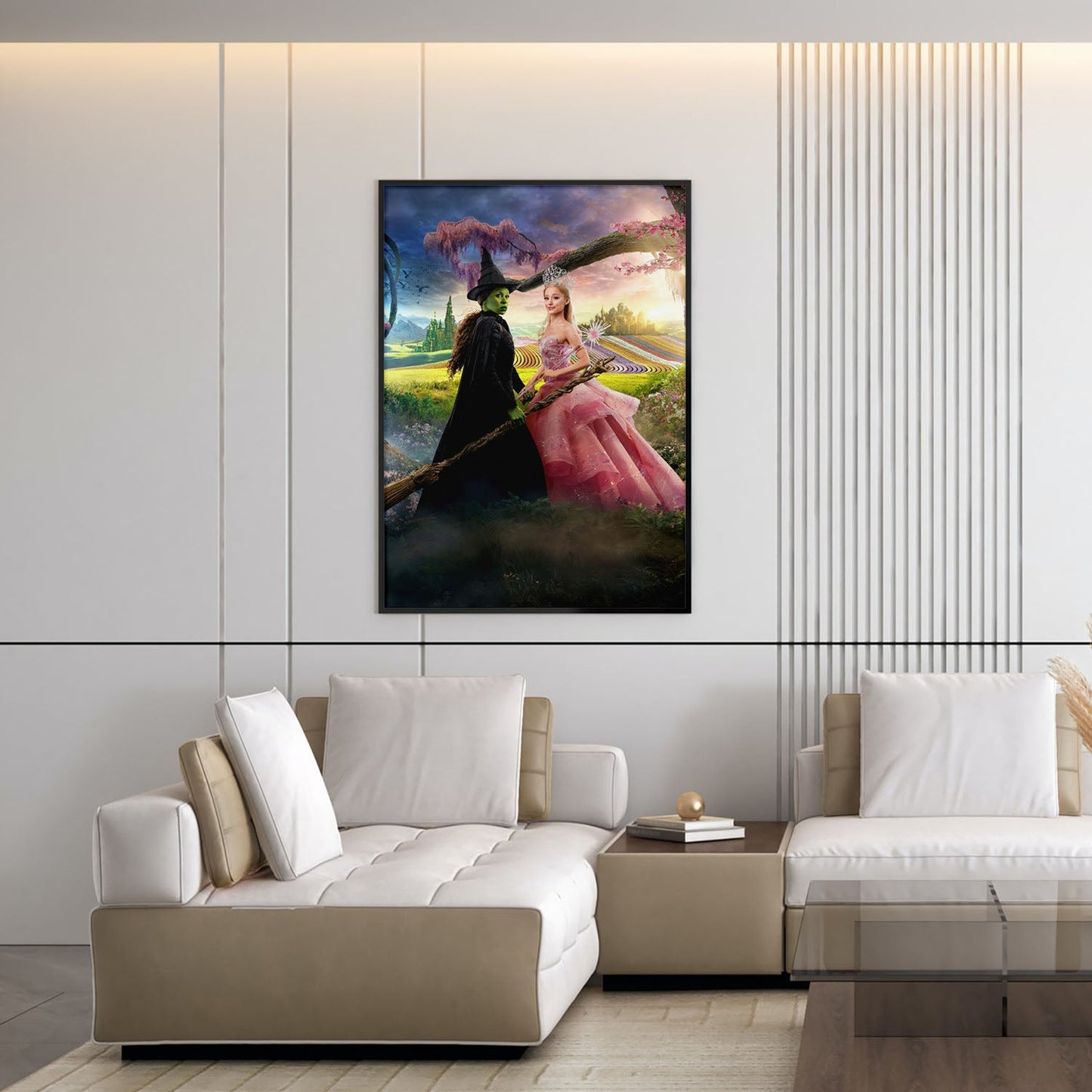 Flex Designs Poster Wicked Key Art 5 x 7" Home Goods - Movie 2024 Movie Poster