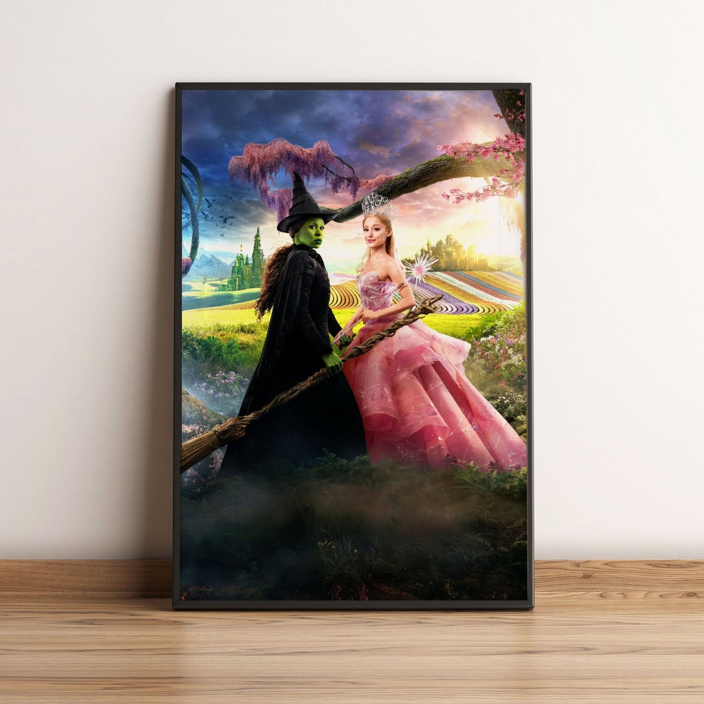 Flex Designs Poster Wicked Key Art 5 x 7" Home Goods - Movie 2024 Movie Poster