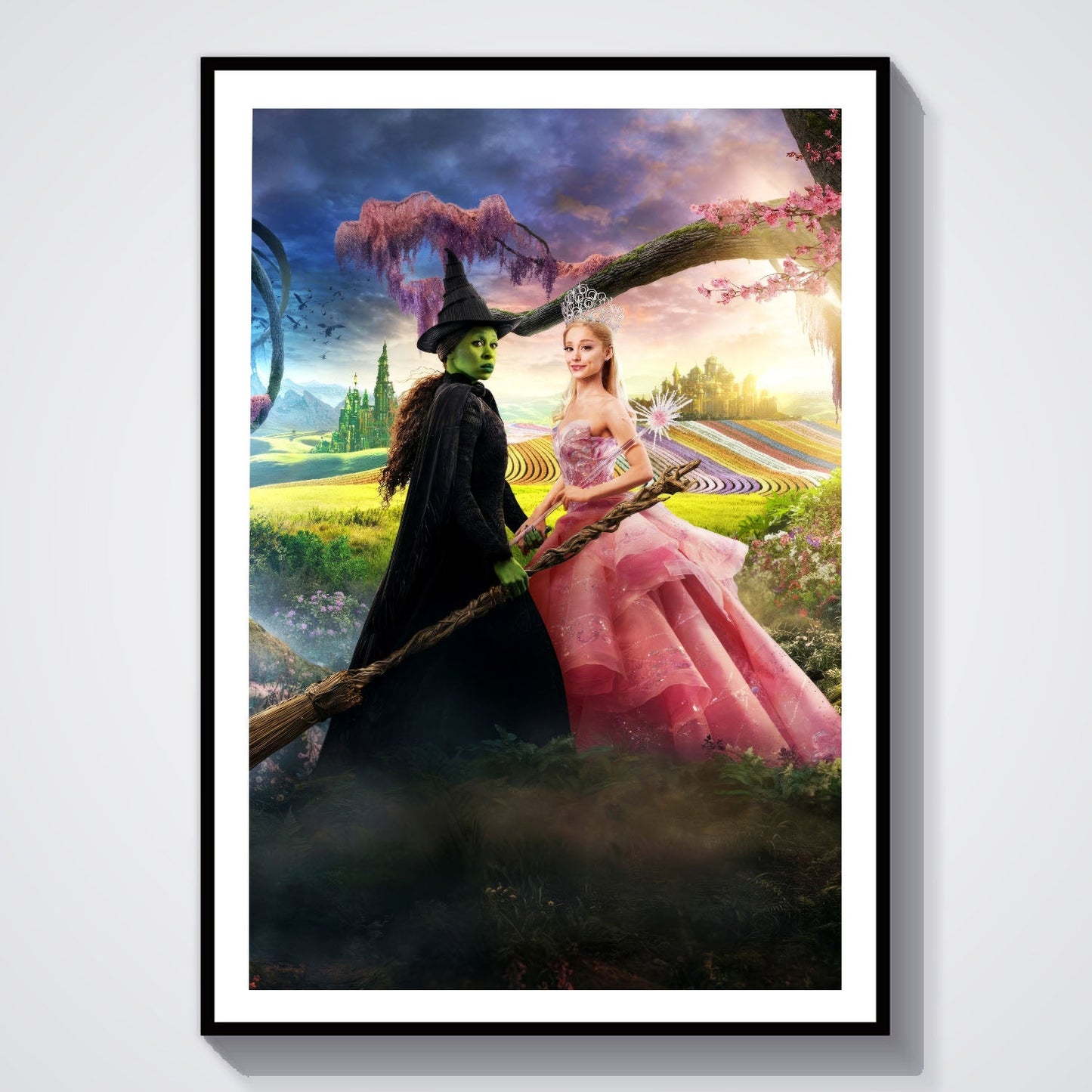 Flex Designs Poster Wicked Key Art 8 x 10" Home Goods - Movie 2024 Movie Poster