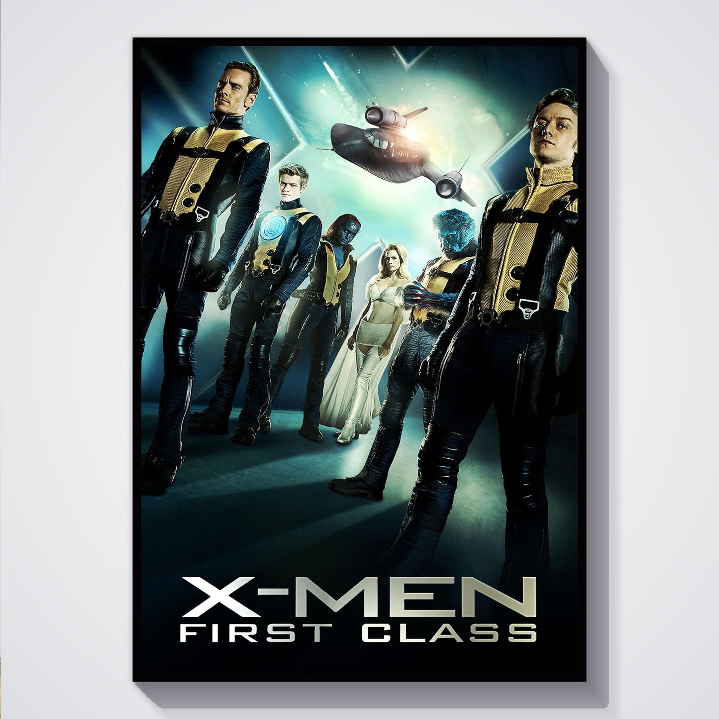 Flex Designs Poster X-Men First Class 5 x 7" Home Goods - Movie 2011 Movie Poster