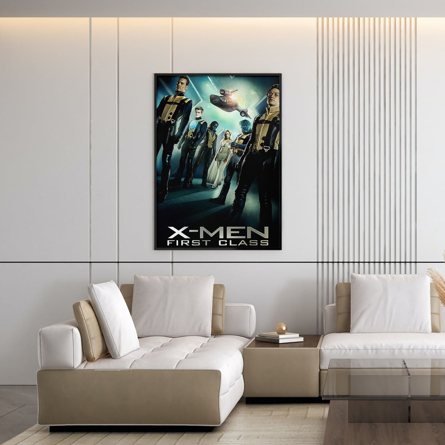 Flex Designs Poster X-Men First Class 5 x 7" Home Goods - Movie 2011 Movie Poster