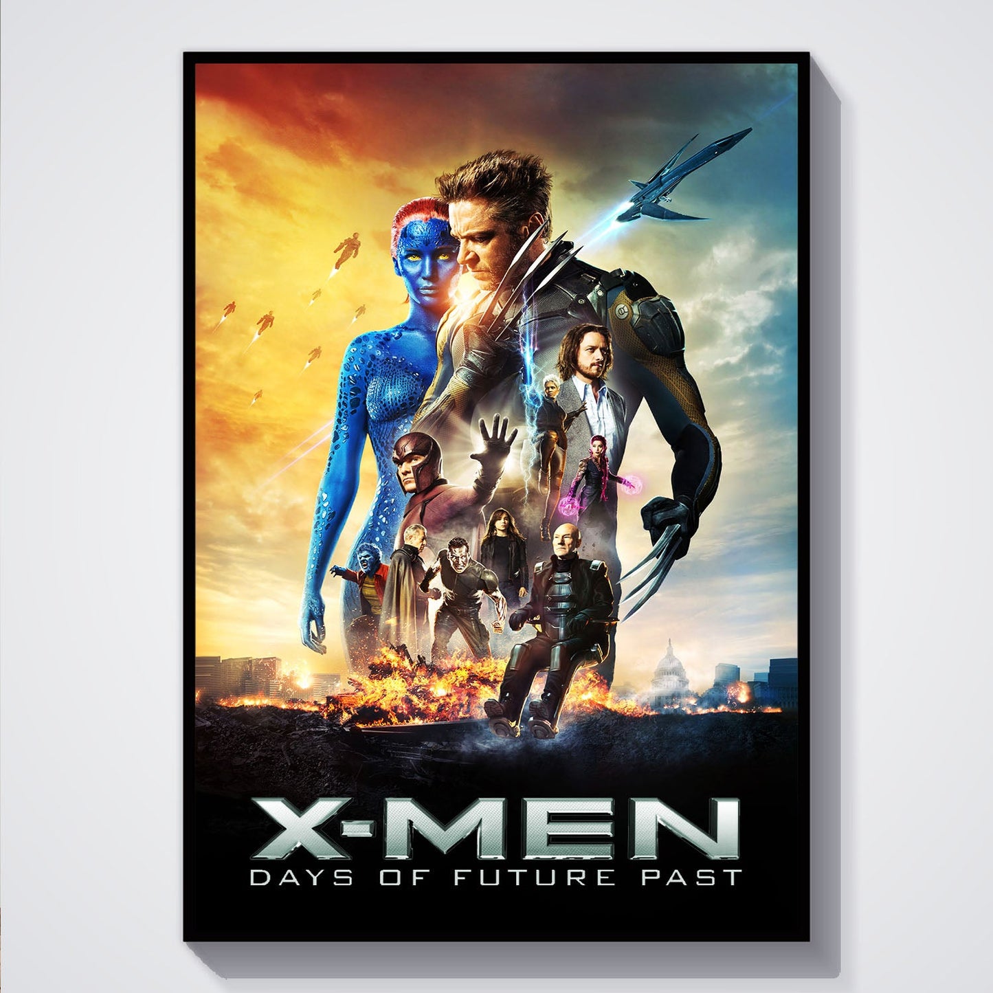 Flex Designs Poster X-Men Days of Future Past 5 x 7" Home Goods - Movie 2014 Movie Poster