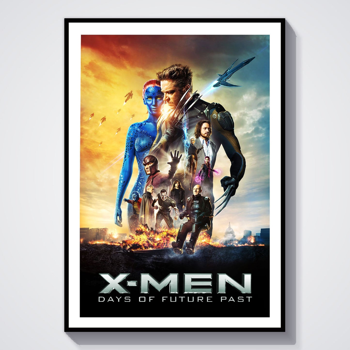 Flex Designs Poster X-Men Days of Future Past 8 x 10" Home Goods - Movie 2014 Movie Poster