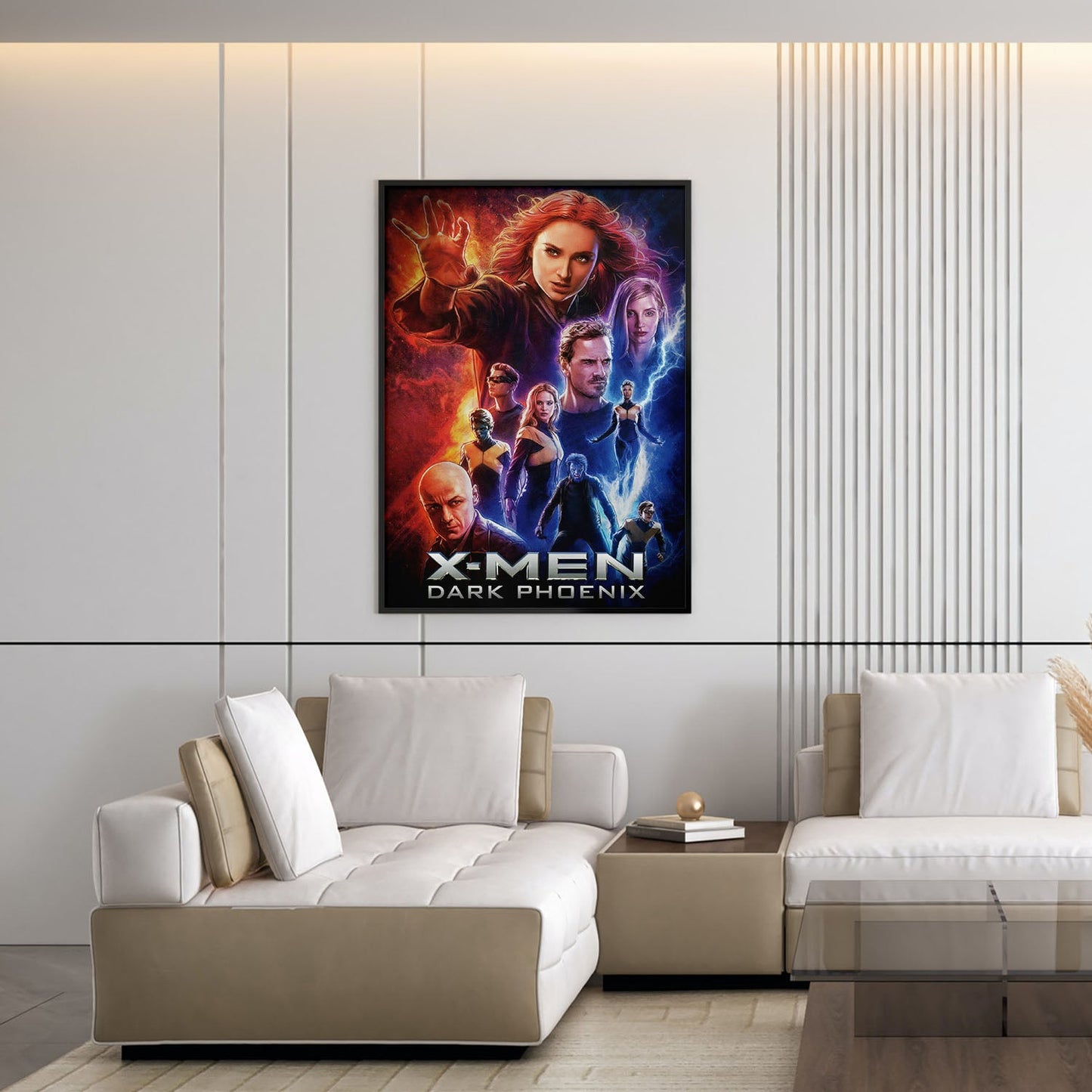 Flex Designs Poster Dark Phoenix 5 x 7" Home Goods - Movie 2019 Movie Poster