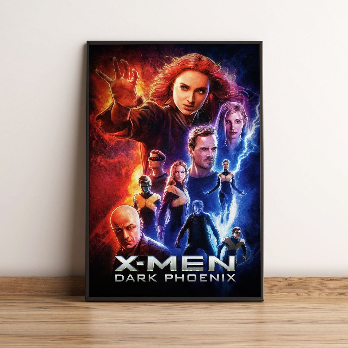 Flex Designs Poster Dark Phoenix 5 x 7" Home Goods - Movie 2019 Movie Poster