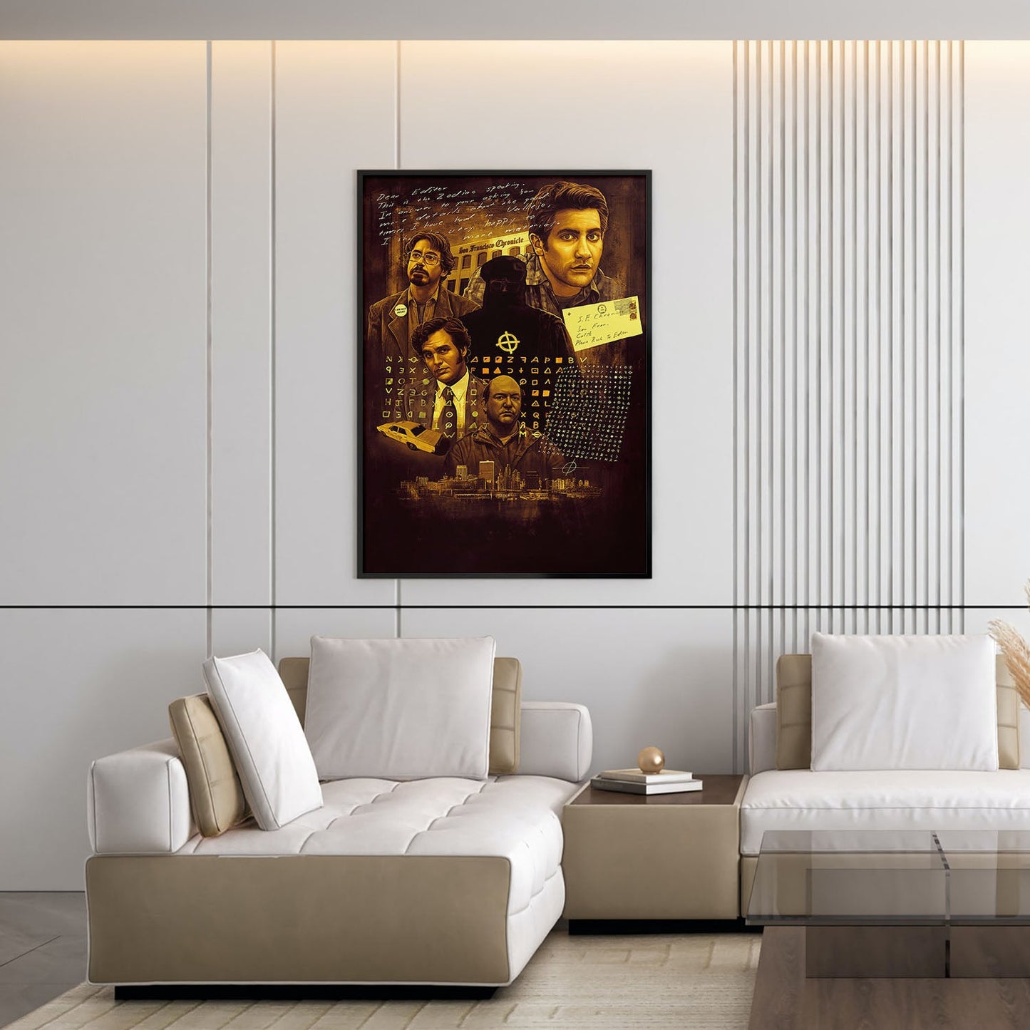 Flex Designs Poster Zodiac Key Art 5 x 7" Home Goods - Movie 2007 Movie Poster