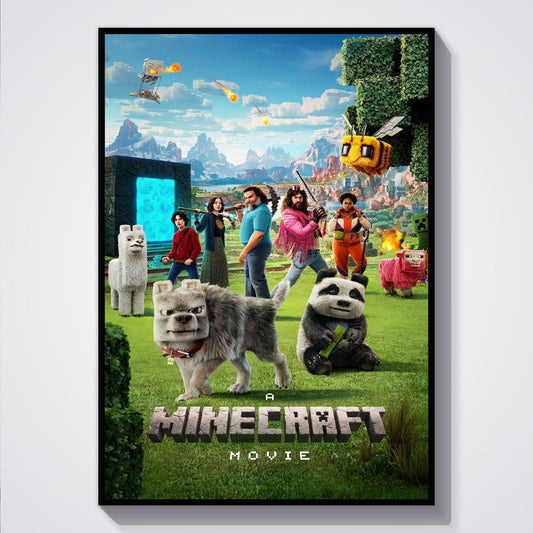 Flex Designs Poster A Minecraft Movie Cinematic 5 x 7" Home Goods - Movie 2025 Movie Poster