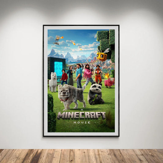 Flex Designs Poster A Minecraft Movie Cinematic 5 x 7" Home Goods - Movie 2025 Movie Poster