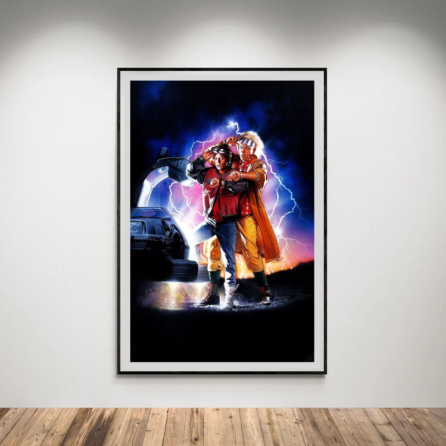 Flex Designs Poster Back to the Future Part II Key Art 5 x 7" Home Goods - Movie 1989 Movie Poster