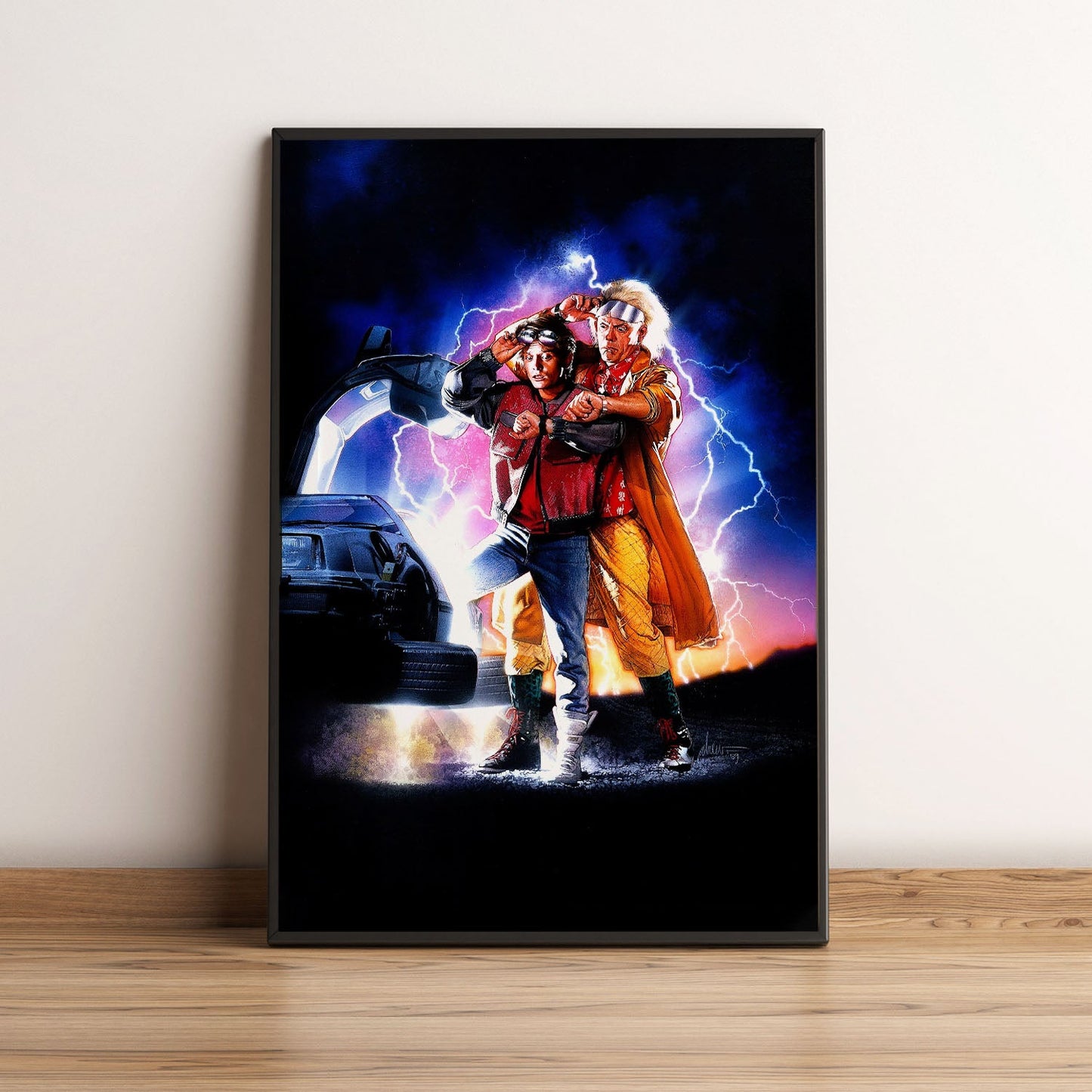 Flex Designs Poster Back to the Future Part II Key Art 5 x 7" Home Goods - Movie 1989 Movie Poster