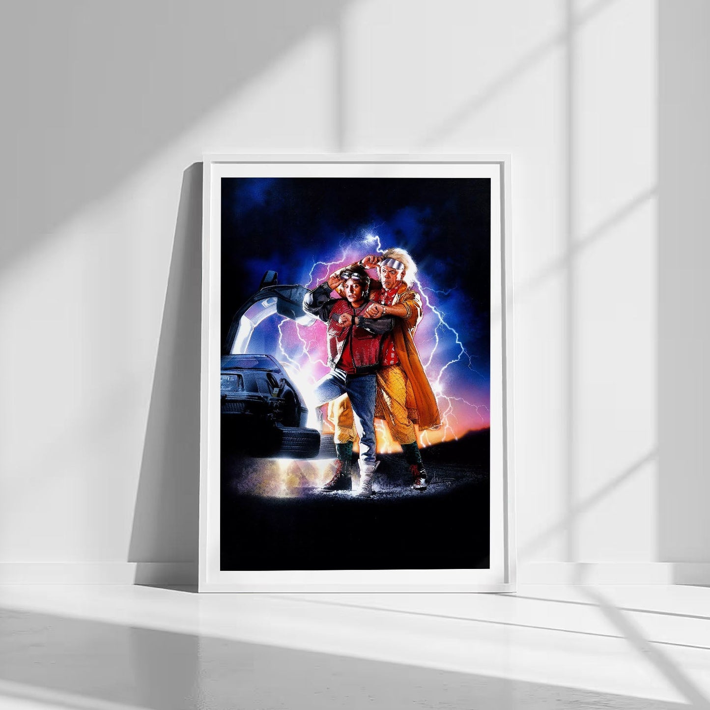 Flex Designs Poster Back to the Future Part II Key Art 8 x 10" Home Goods - Movie 1989 Movie Poster