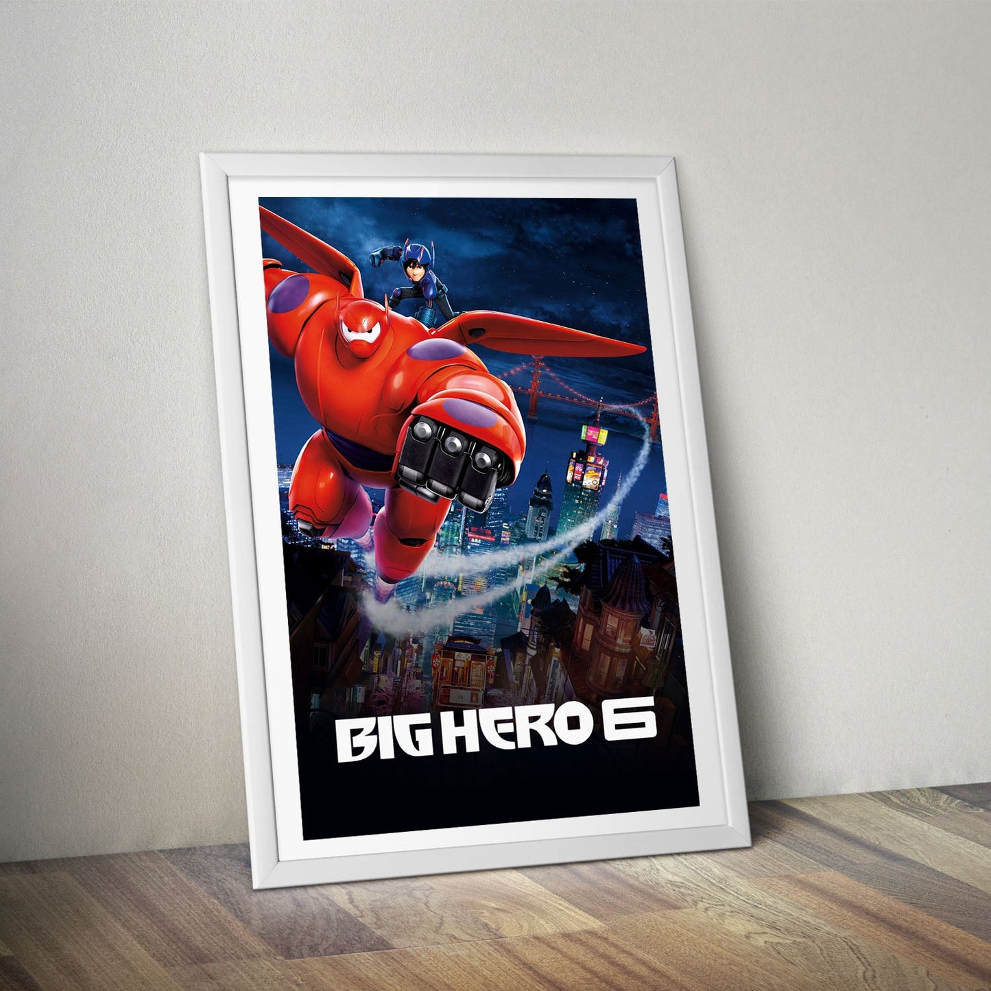 Flex Designs Poster Big Hero 6 Cinematic 8 x 10" Home Goods - Movie 2014 Movie Poster