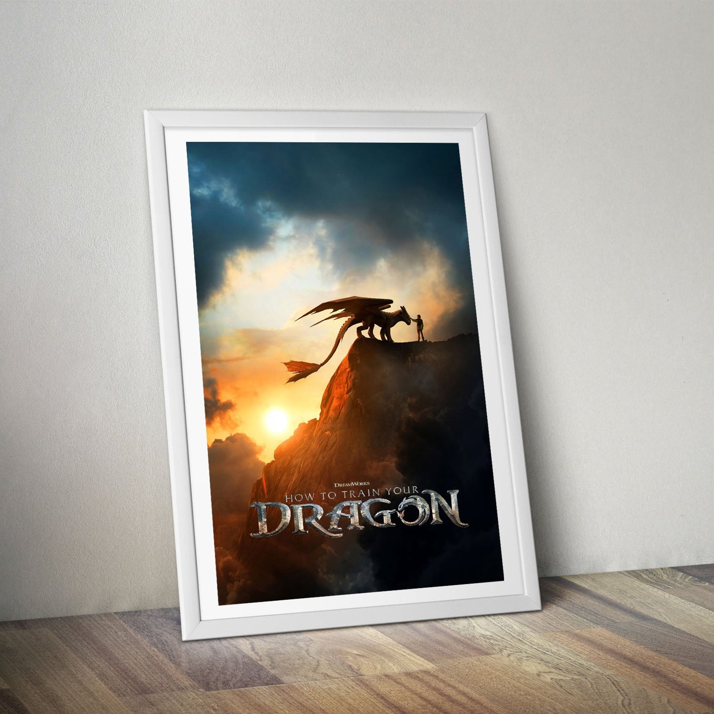 Flex Designs Poster How to Train Your Dragon Live Action 8 x 10" Home Goods - Movie 2025 Movie Poster