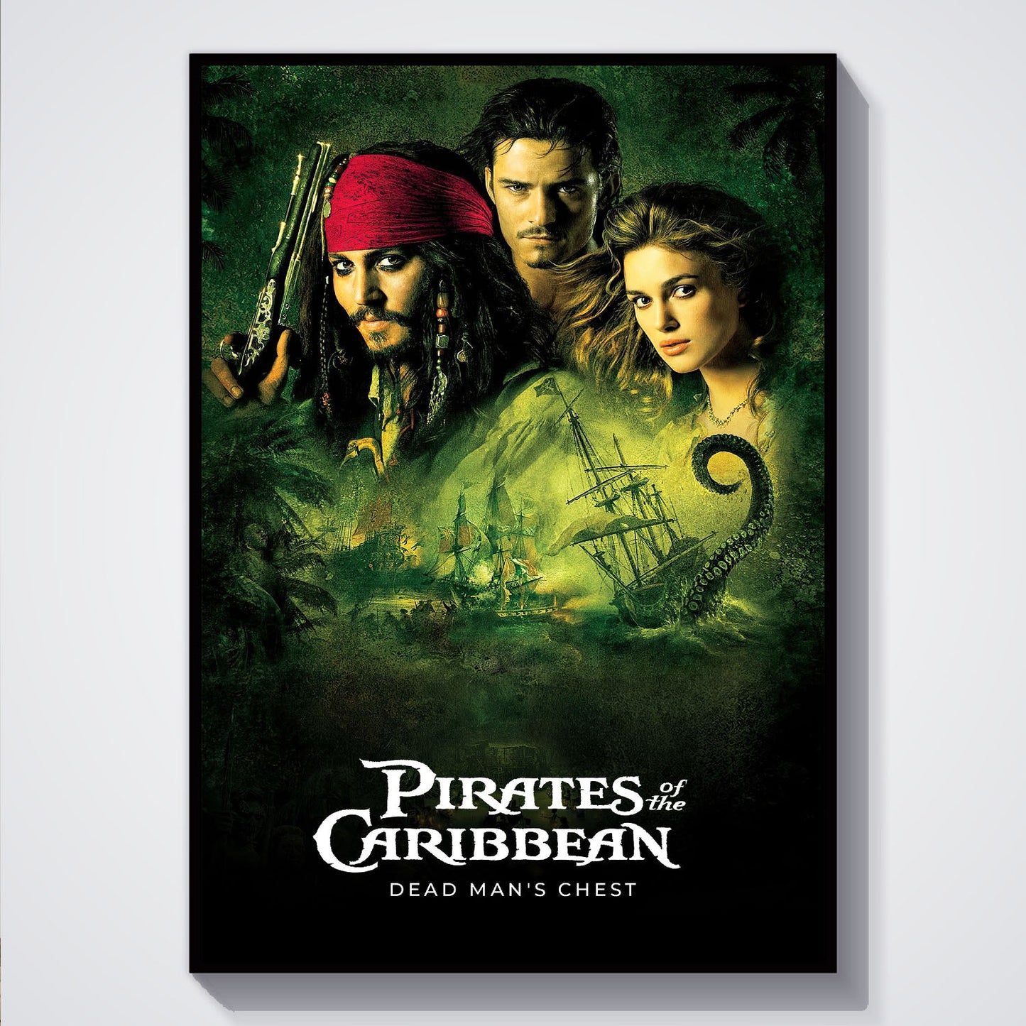 Flex Designs Poster Pirates of the Caribbean Dead Mans Chest 5 x 7" Home Goods - Movie 2006 Movie Poster