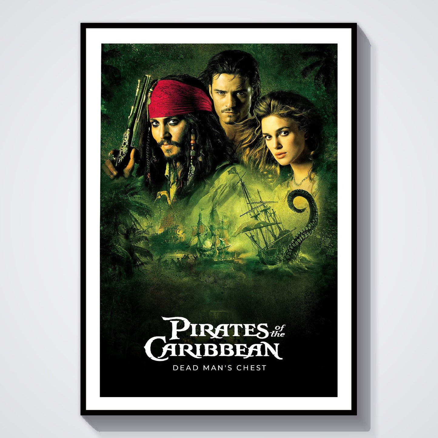 Flex Designs Poster Pirates of the Caribbean Dead Mans Chest 8 x 10" Home Goods - Movie 2006 Movie Poster