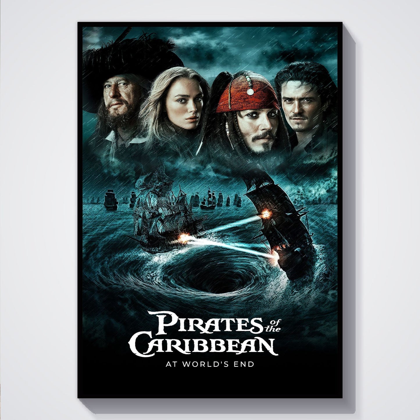 Flex Designs Poster Pirates of the Caribbean At Worlds End 5 x 7" Home Goods - Movie 2007 Movie Poster