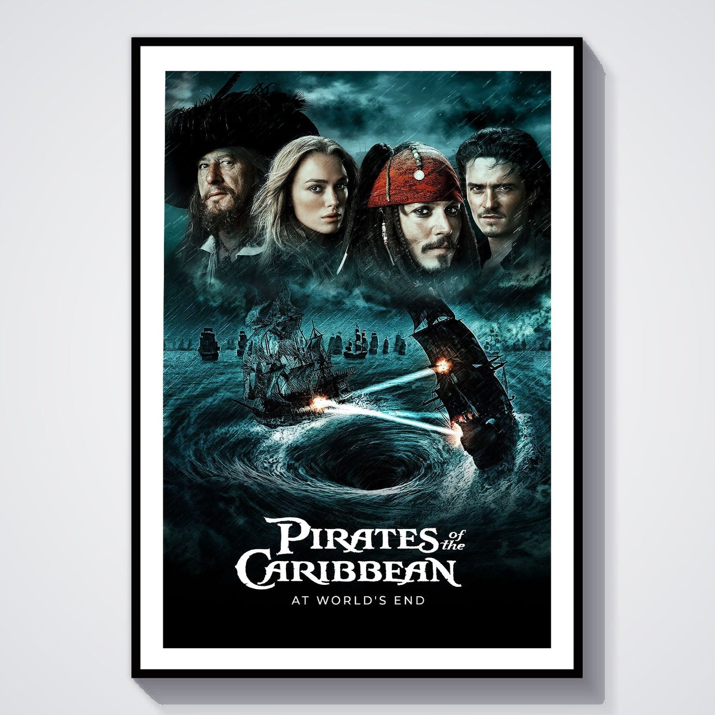 Flex Designs Poster Pirates of the Caribbean At Worlds End 8 x 10" Home Goods - Movie 2007 Movie Poster