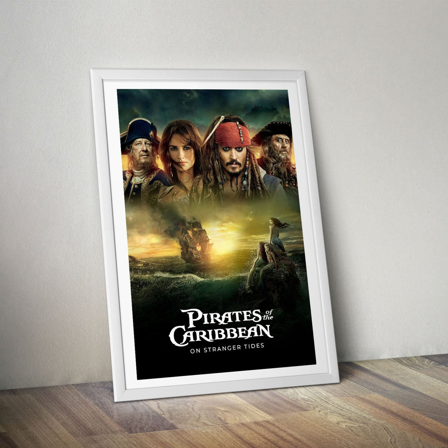 Flex Designs Poster Pirates of the Caribbean On Stranger Tides 8 x 10" Home Goods - Movie 2011 Movie Poster