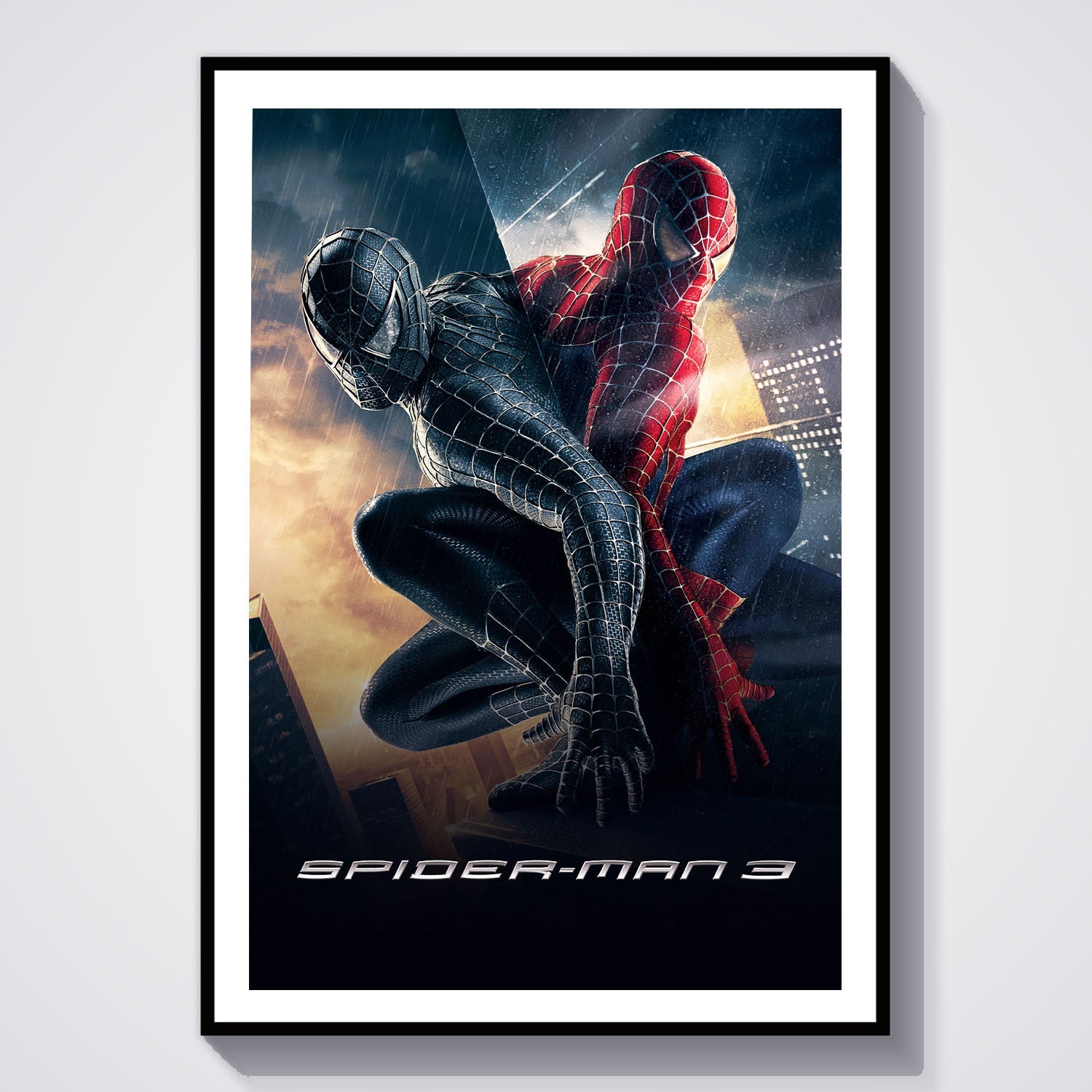 Flex Designs Poster Spider-Man 3 Cinematic 8 x 10" Home Goods - Movie 2007 Movie Poster