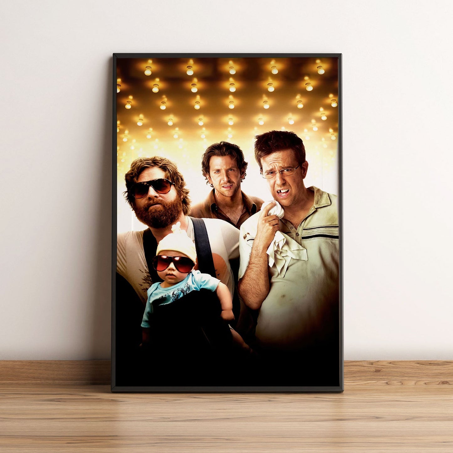 Flex Designs Poster The Hangover Textless 5 x 7" Home Goods - Movie 2009 Movie Poster