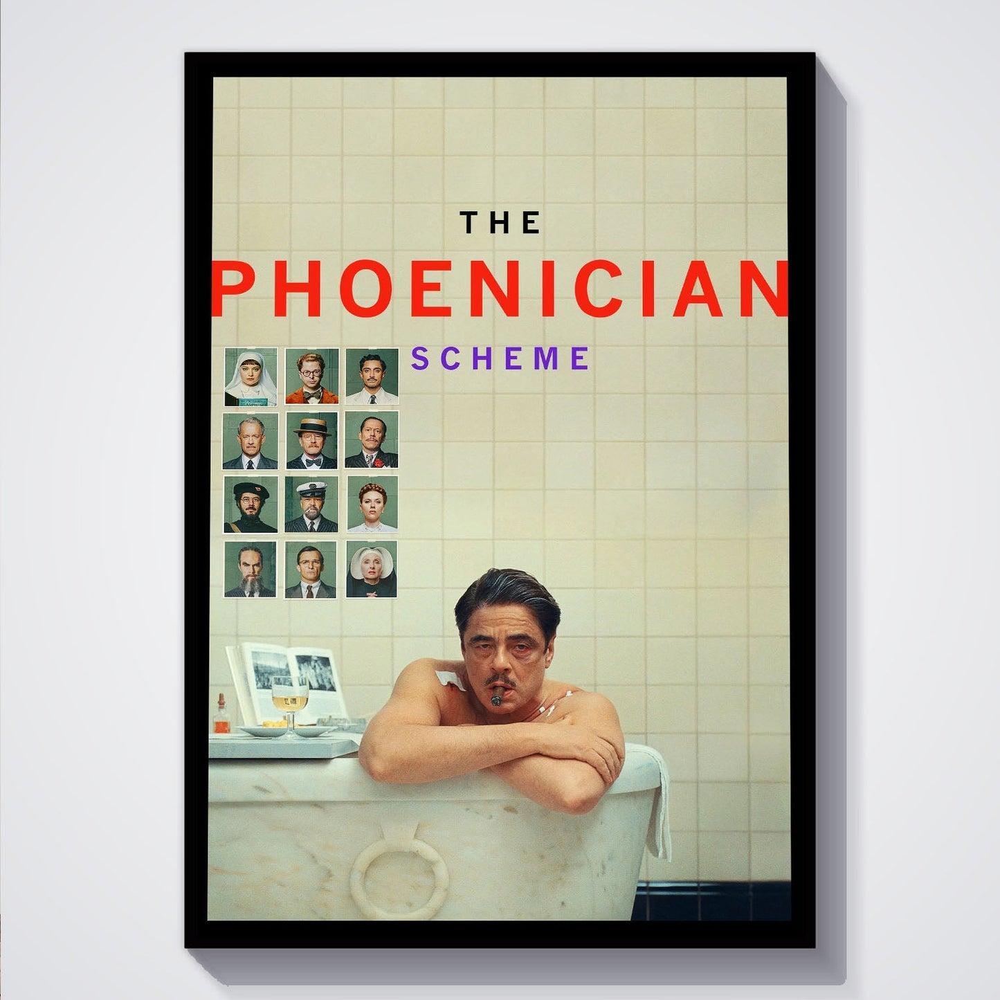 Flex Designs Poster The Phoenician Scheme 5 x 7" Home Goods - Movie 2025 Movie Poster