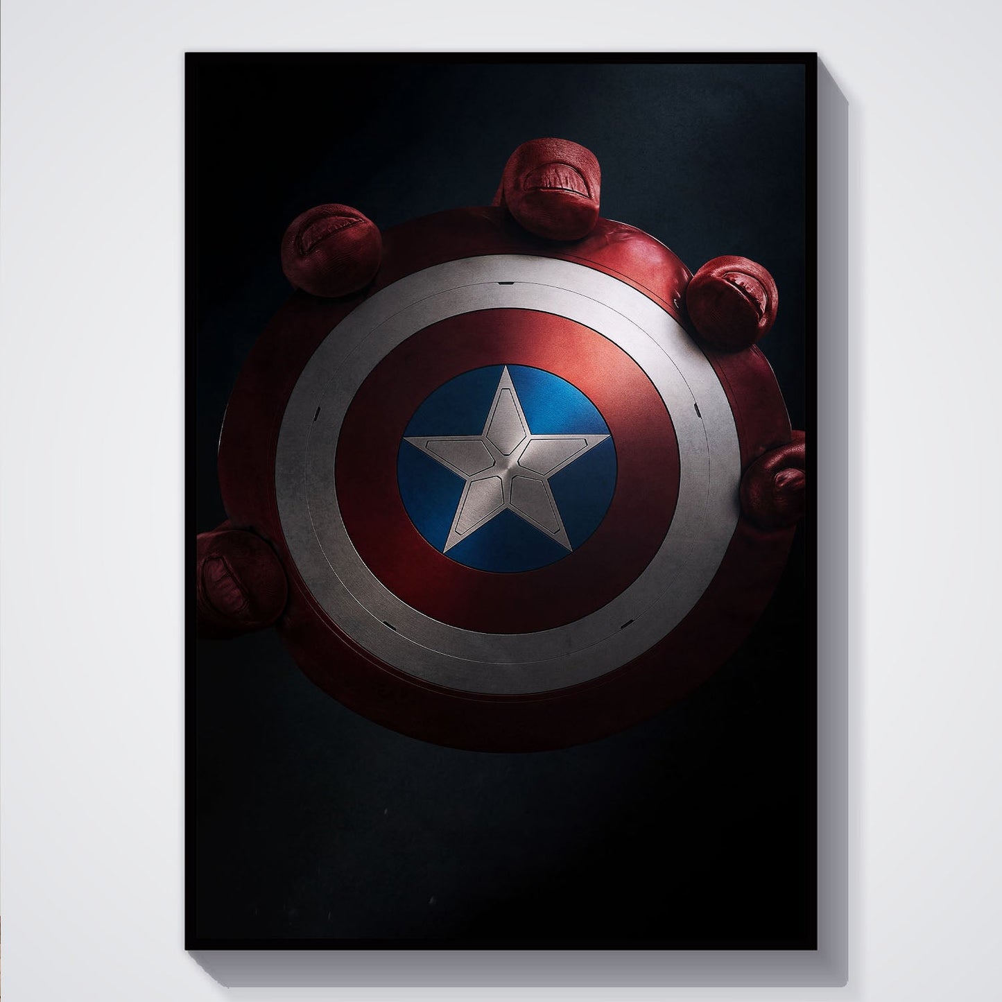 Flex Designs Poster Captain America Brave New World 5 x 7" Home Goods - Movie 2025 Movie Poster