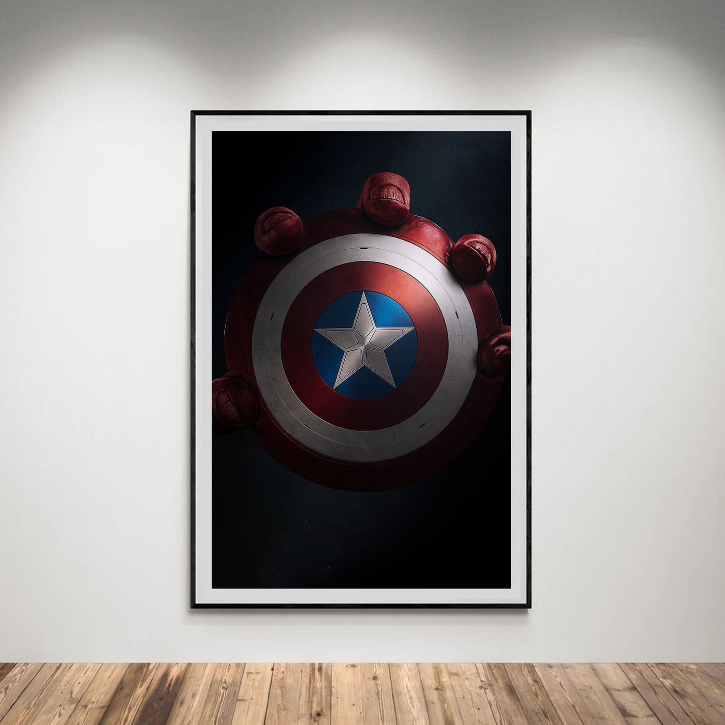 Flex Designs Poster Captain America Brave New World 5 x 7" Home Goods - Movie 2025 Movie Poster