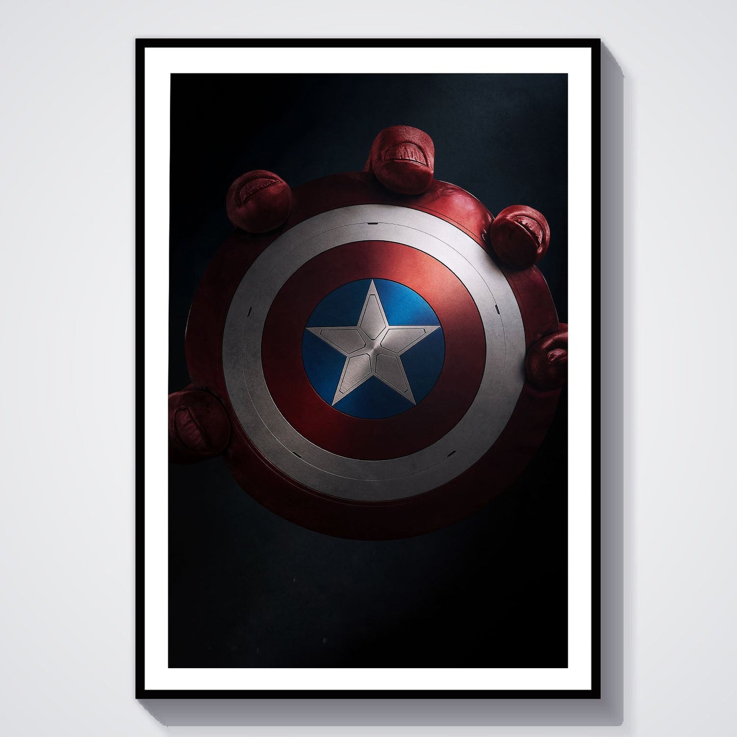 Flex Designs Poster Captain America Brave New World 8 x 10" Home Goods - Movie 2025 Movie Poster