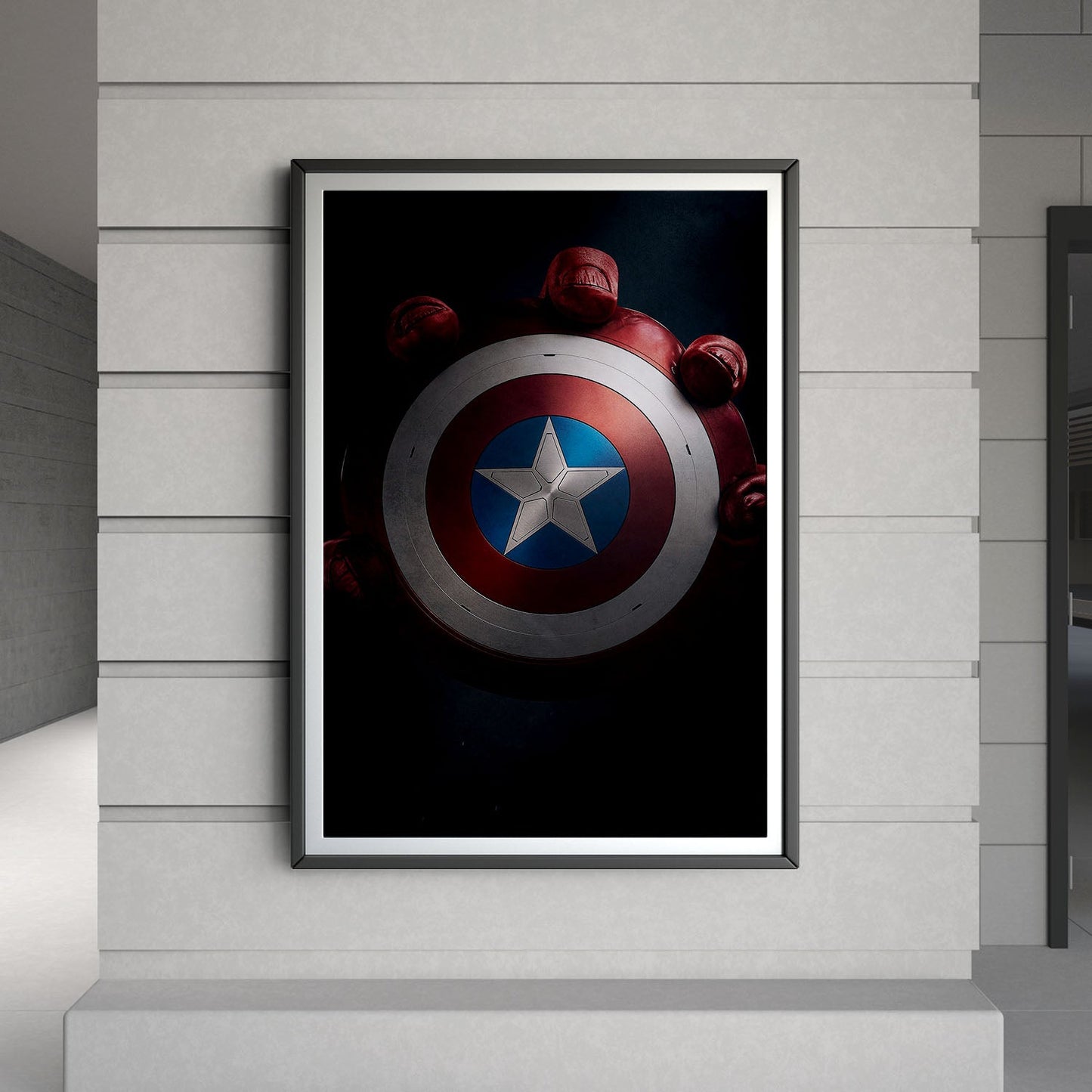 Flex Designs Poster Captain America Brave New World 8 x 10" Home Goods - Movie 2025 Movie Poster