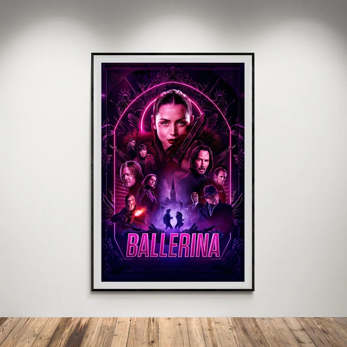 Flex Designs Poster From the World of John Wick Ballerina 5 x 7" Home Goods - Movie 2025 Movie Poster