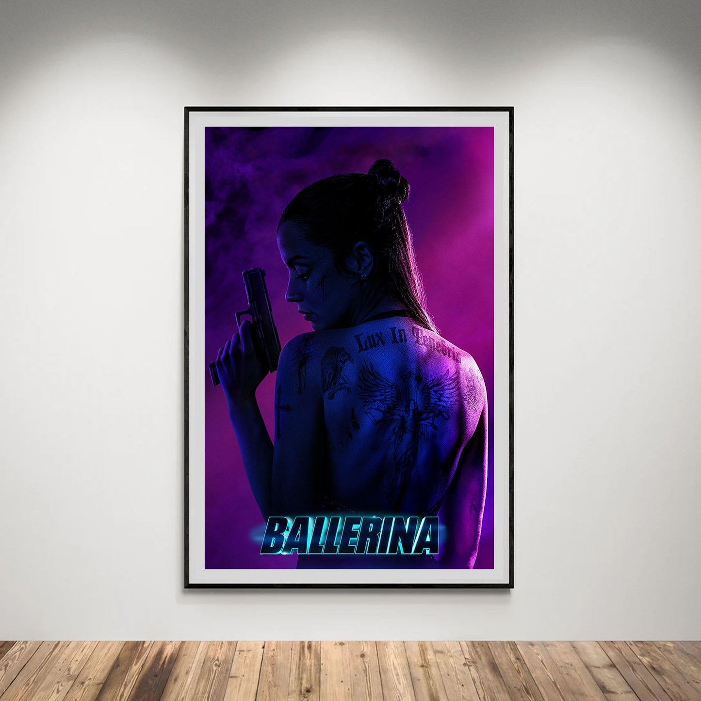 Flex Designs Poster From the World of John Wick Ballerina Cinematic 5 x 7" Home Goods - Movie 2025 Movie Poster