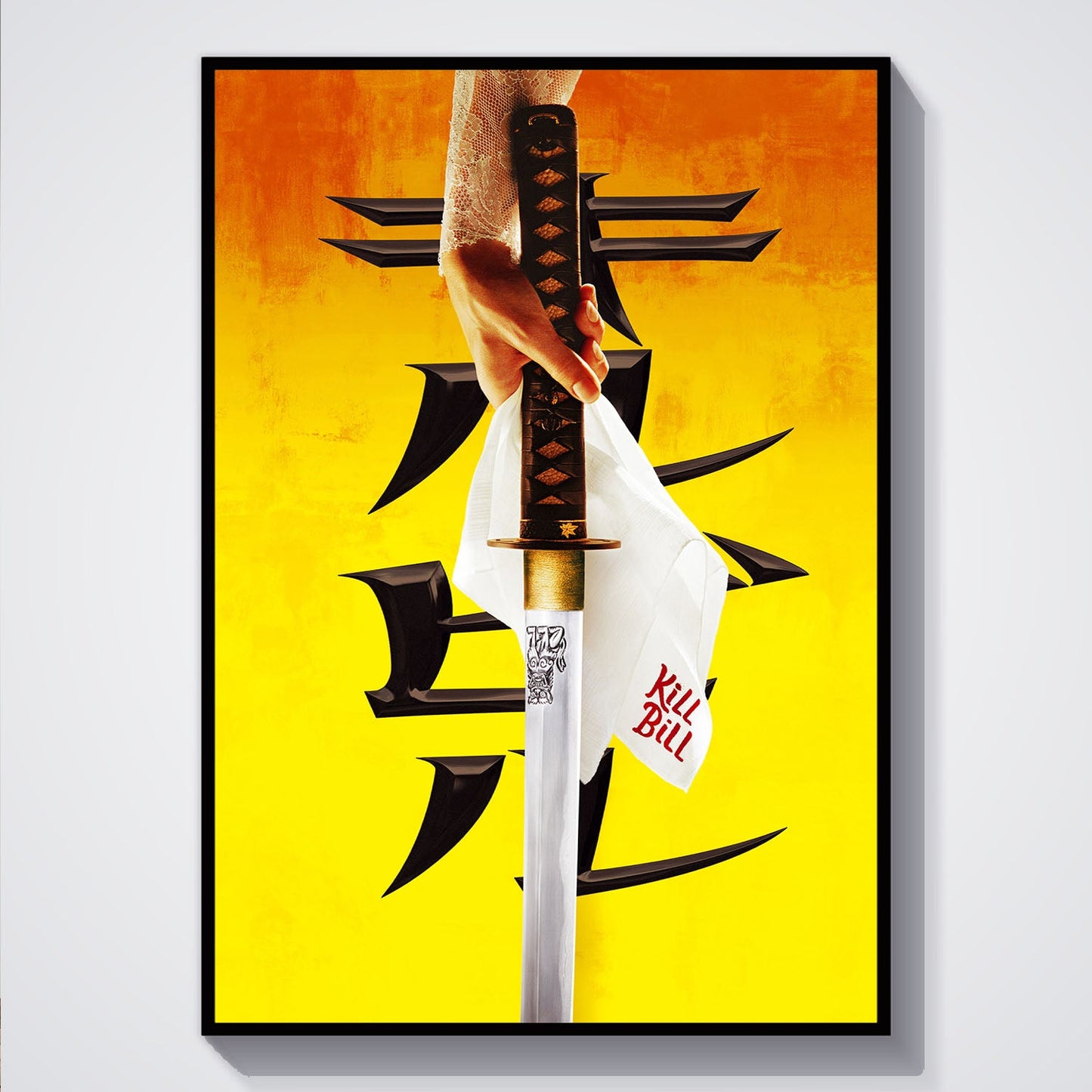 Flex Designs Poster Kill Bill - Vol 1 Minimalist 5 x 7" Home Goods - Movie 2003 Movie Poster