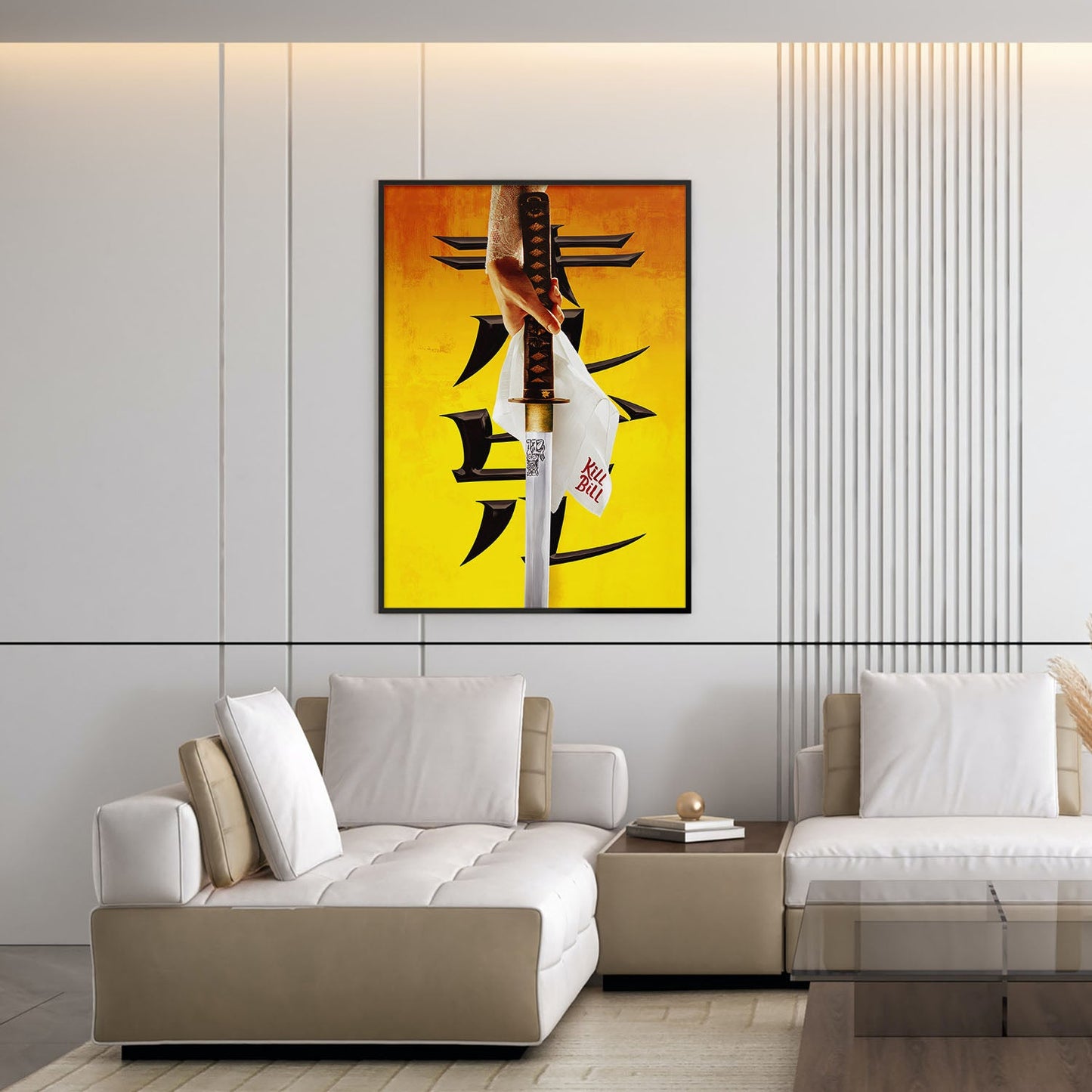 Flex Designs Poster Kill Bill - Vol 1 Minimalist 5 x 7" Home Goods - Movie 2003 Movie Poster