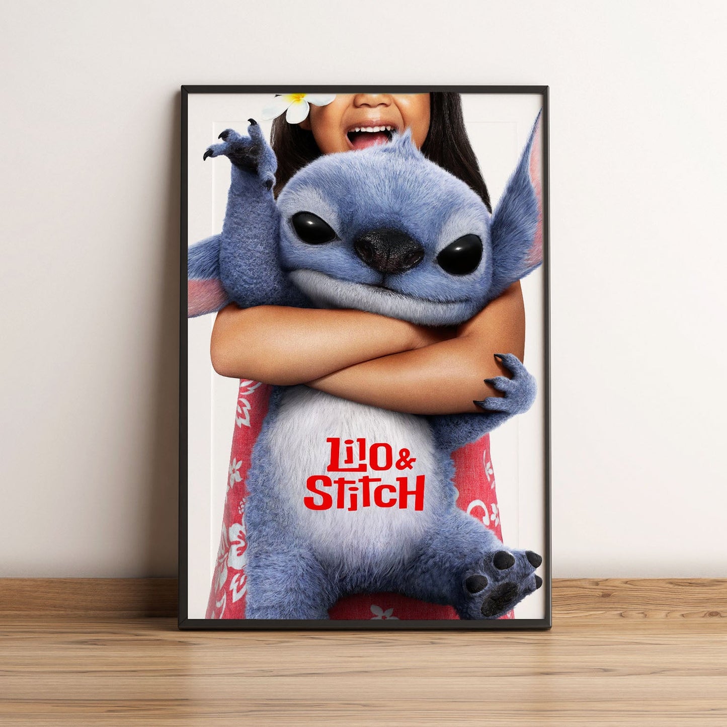 Flex Designs Poster Lilo & Stitch Cinematic 5 x 7" Home Goods - Movie 2025 Movie Poster