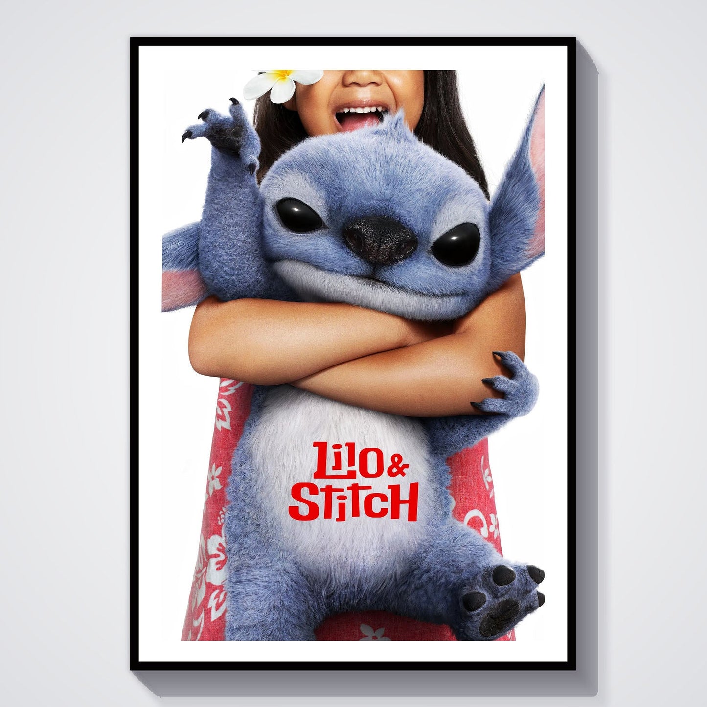 Flex Designs Poster Lilo & Stitch Cinematic 8 x 10" Home Goods - Movie 2025 Movie Poster