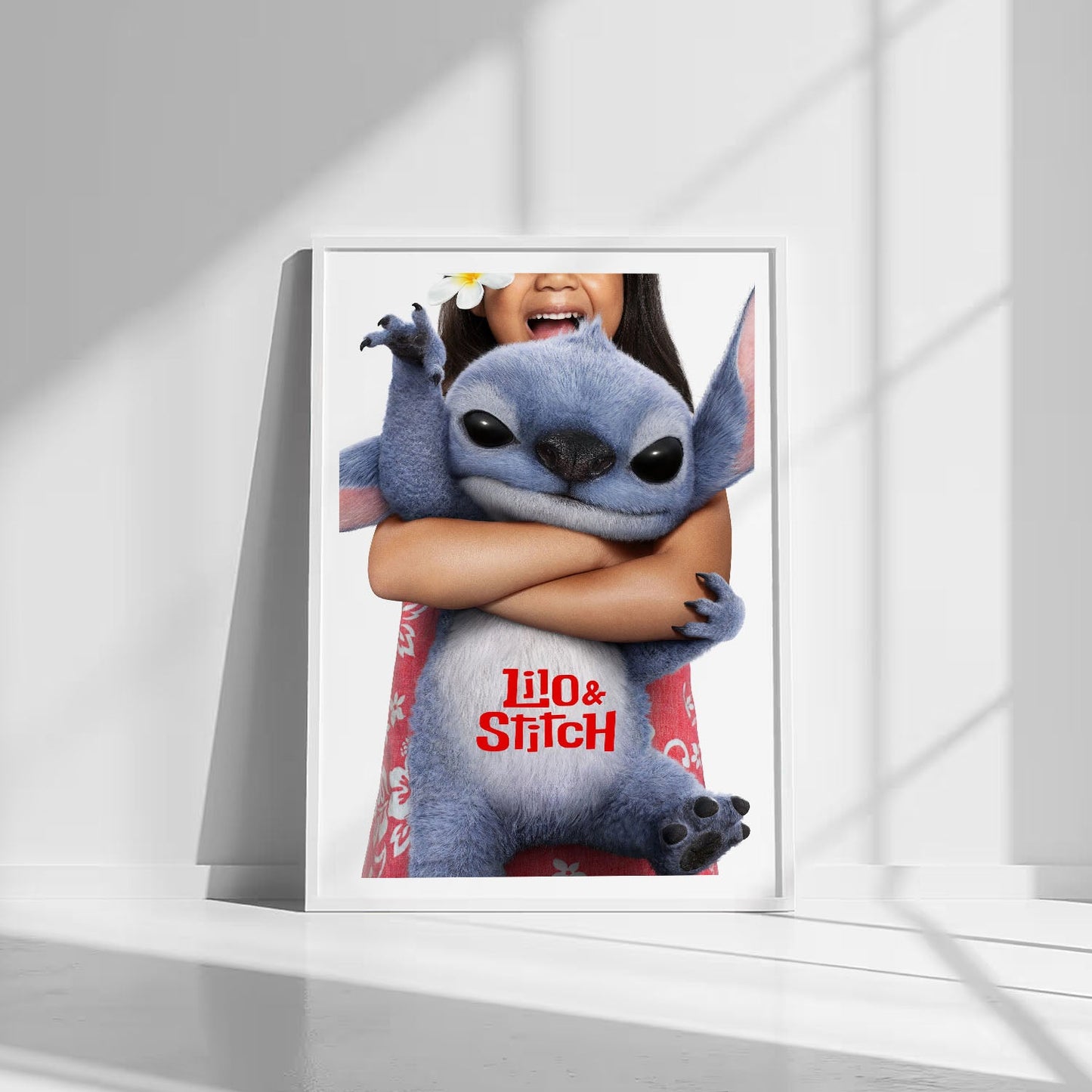 Flex Designs Poster Lilo & Stitch Cinematic 8 x 10" Home Goods - Movie 2025 Movie Poster